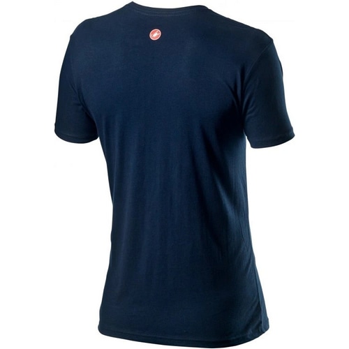 CASTELLI ( �J�X�e�� ) �s�V���c�E�J�W���A���E�F�A LOGO TEE ( ���S �e�B�[ ) 041�_�[�N�C���t�B�j�e�B�u���[ S