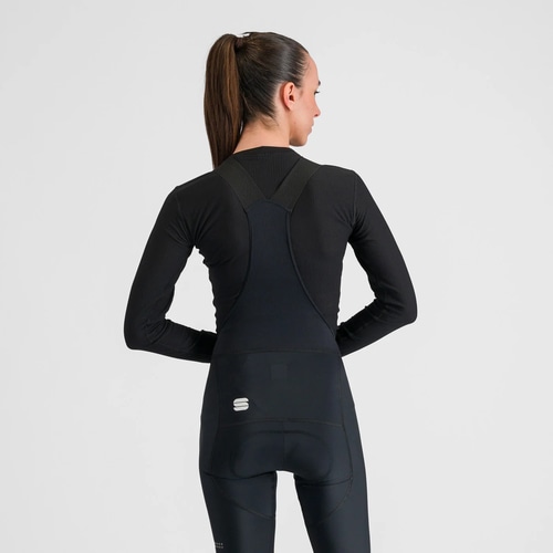 SPORTFUL ( スポルトフル ) 長袖インナー BODYFIT PRO WOMAN BASELAYER LONG SLEEVES (  ボディフィット プロ ウーマン ベースレイヤー ロングスリーブ ) 002ブラック L