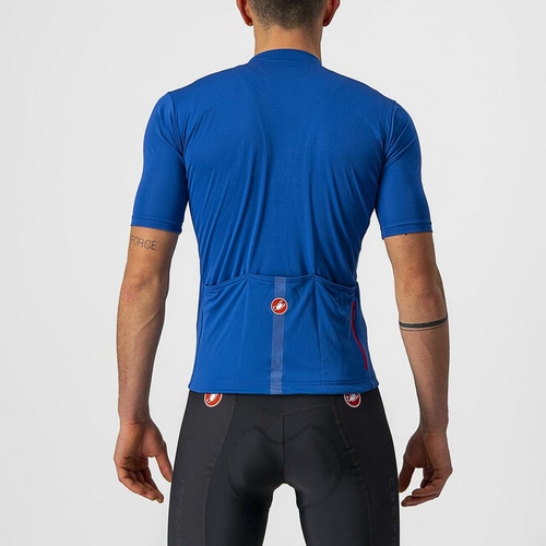 CASTELLI ( カステリ ) 半袖ジャージ 22SS CLASSIFICA JERSEY ( クラシフィカ ジャージ ) 458  アッズーロイタリア M