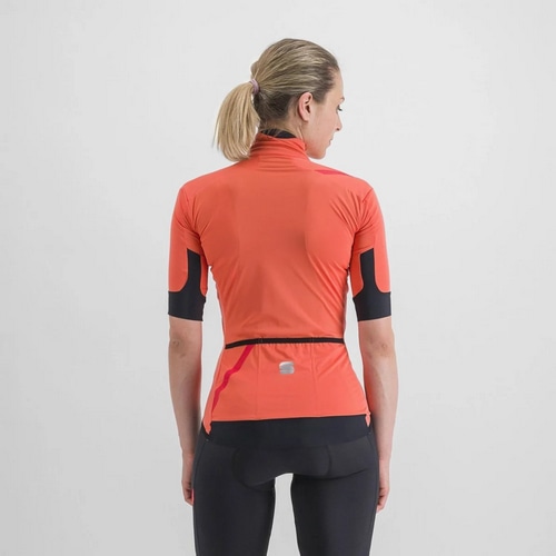 SPORTFUL ( スポルトフル ) ジャケット FIANDRE LIGHT NORAIN W JACKET SHORT SLEEVE (  フィアンドレ ライト ノーレイン ウィメンズ ジャケット ショートスリーブ ) 117 ポンペルモ XS