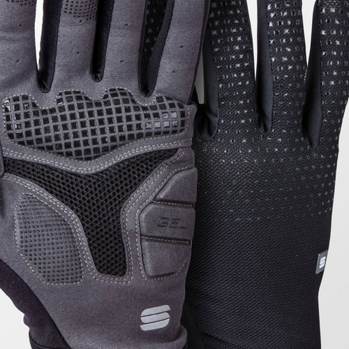 SPORTFUL ( スポルトフル ) 指付き・フルフィンガーグローブ FULL GRIP GLOVES ( フルグリップ グローブ ) ブラック L