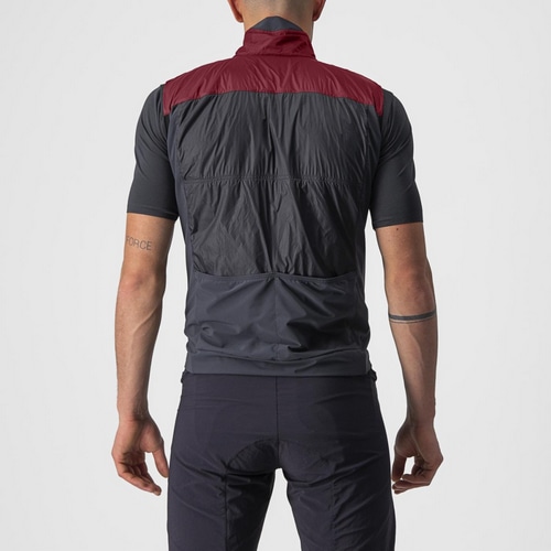 CASTELLI ( JXe ) W[W UNLIMITED PUFFY VEST ( A~ebh ptB[ xXg ) BORDEAUX / BLACK ( {h[ / ubN ) M