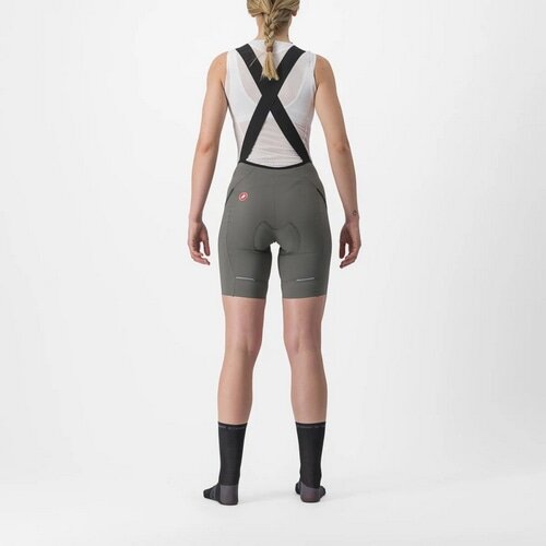 カステリ ビブショーツBibshort Forest Gray CASTELLI ( カステリ ) ビブショーツ VELOCISSIMA 3 BIBSHORT