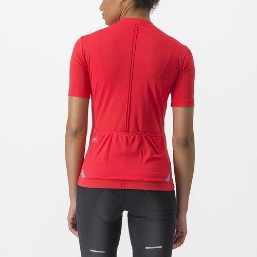 CASTELLI ( カステリ ) 半袖ジャージ ANIMA 4 JERSEY ( アニマ 4 ジャージ ) ハイビスカス S レディース