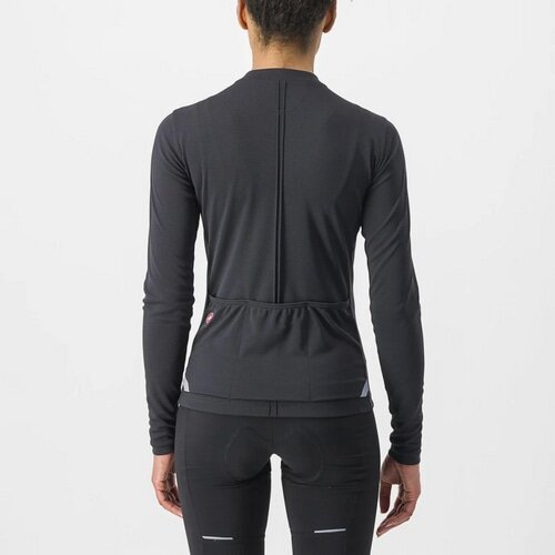 CASTELLI ( カステリ ) 長袖ジャージ ANIMA 4 LONG SLEEVE JERSEY ( アニマ 4 ロングスリーブ ジャージ ) ライトブラック S レディース