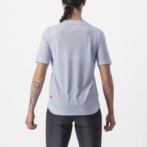 CASTELLI ( カステリ ) Tシャツ・カジュアルウェア TRAIL TECH 2 W TEE ( トレイルテック 2 ウィメンズ ティー ) 521 フロステッド ライラック S レディース
