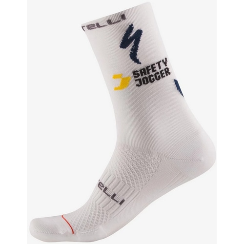 CASTELLI ( カステリ ) ソックス ROSSO CORSA PRO 15 SOCK ( ロッソ コルサ プロ 15 ソックス ) 101  ホワイト S/M