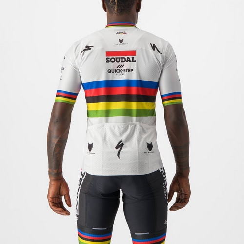 CASTELLI ( カステリ ) 半袖ジャージ COMPETIZIONE 2 JERSEY ( コンペティツィオーネ 2 ジャージ ) 111 ワールドチャンピオン 2XL