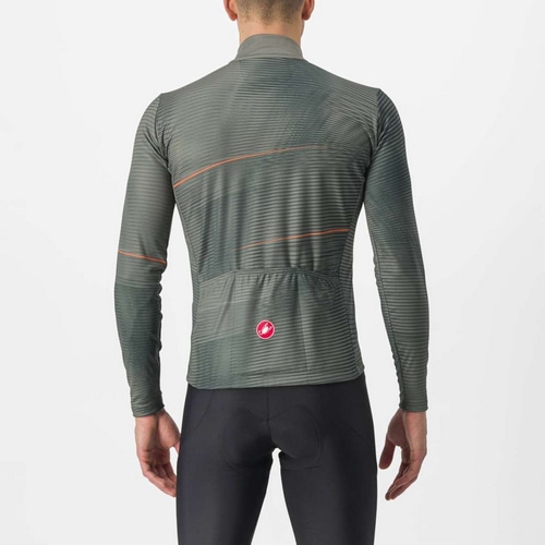 カステリ　CASTELLI PERFETTO ロングスリーブ　Sサイズ CASTELLI ( カステリ ) 長袖ジャージ UPF LONG SLEEVE JERSEY