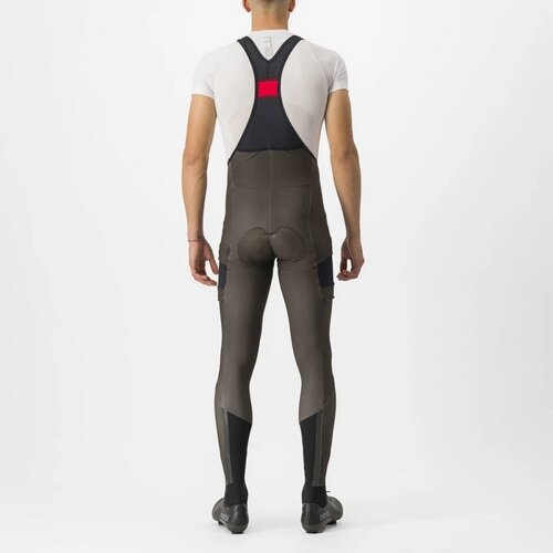 CASTELLI ( カステリ ) ビブタイツ UNLIMITED TRAIL BIBTIGHT ( アンリミテッド トレイル ビブタイツ ) ダークターマック M