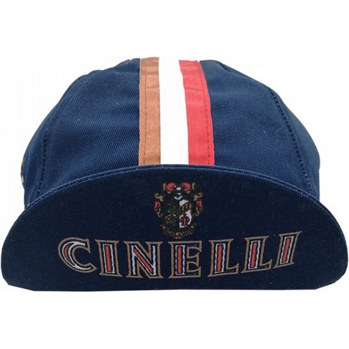 CINELLI ( チネリ ) キャップ EROICA REPLICA BLUE NAVY CAP ( エロイカ レプリカ ブルーネイビー キャップ  ) ネイビー フリーサイズ