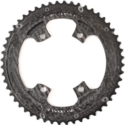 CARBON-TI チェーンリング X-CARBORING EVO ROAD A/C 4B ( X-カーボ