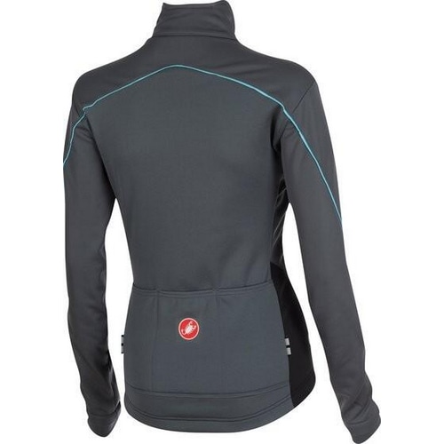 CASTELLI ( カステリ ) ジャケット MORTIROLO W JACKET ( モルティローロ ウィメンズ ジャケット ) 005 タービュランス/パステルブルー S レディース