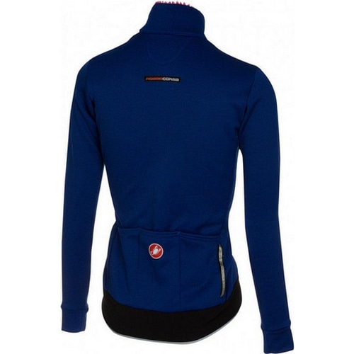 CASTELLI ( カステリ ) 長袖ジャージ POTENZA W JERSEY FZ ( ポテンザ ウィメンズ ジャケット フルジップ ) 057 サーフブルー S レディース