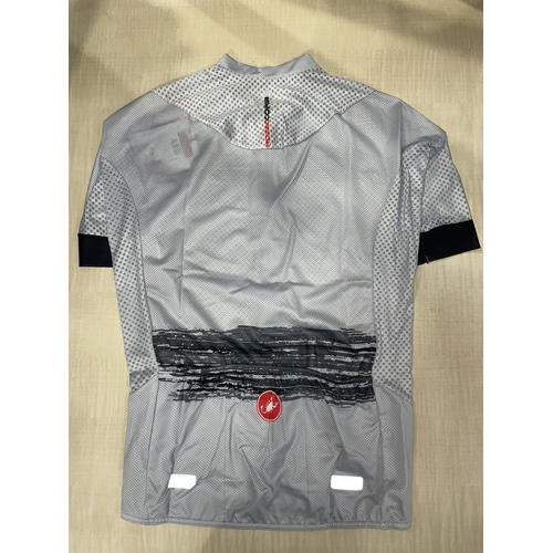 CASTELLI ( カステリ ) 半袖ジャージ CLIMBERS 2.0 JSY FZ ( クライマー 2.0 ジャージ FZ ) 008 グレー/ブラック L