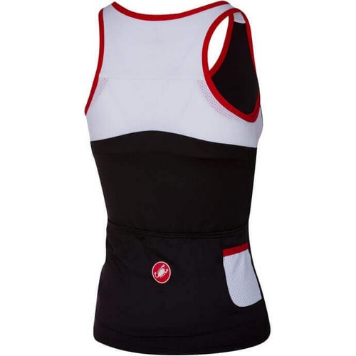 CASTELLI ( �J�X�e�� ) �����W���[�W SOLARE TOP ( �\�A�� �g�b�v ) 101 �u���b�N / �z���C�g / ���b�h S ���f�B�[�X