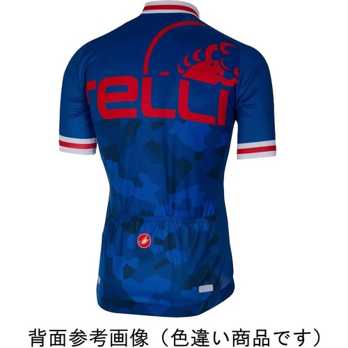 CASTELLI ( カステリ ) 半袖ジャージ ATTACCO JERSEY FZ ( アタッコ ジャージ フルジップ ) 084 プロ グリーン L