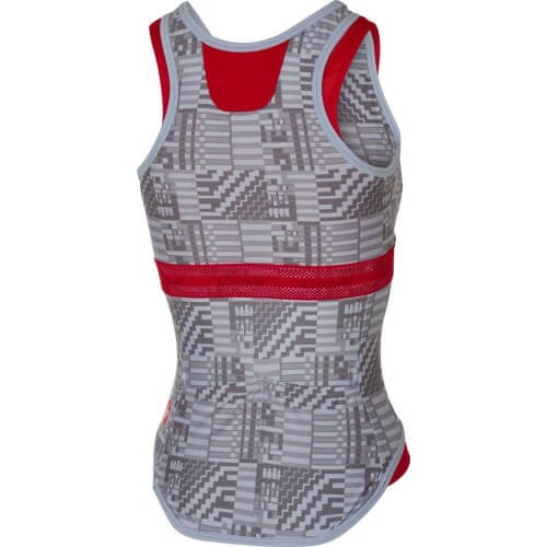 CASTELLI ( カステリ ) 半袖ジャージ BELLISSIMA TOP カモフラージュ / グレー S レディース