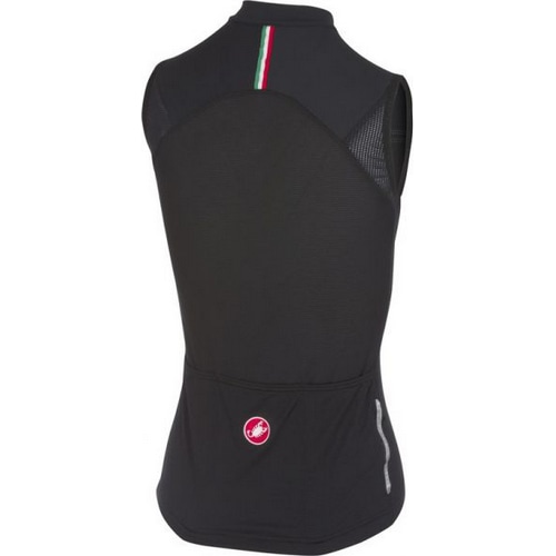 CASTELLI ( カステリ ) 半袖ジャージ PROMESSA S/L ( プロメッサ スリーブレス ) 010 ブラック XS レディース