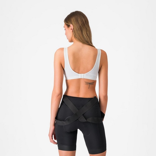 CASTELLI ( カステリ ) ノースリーブインナー ROSSO CORSA BRA ( ロッソ コルサ ブラ ) ホワイト XS レディース