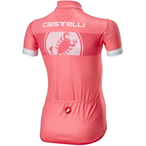 CASTELLI ( カステリ ) 半袖ジャージ FUTURE RACER KID JERSEY ( フューチャー レーサー キッズ ジャージ ) 025 ピンク 12Y