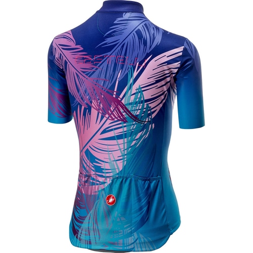 CASTELLI ( �J�X�e�� ) �����W���[�W TABULARASA WOMENS JERSEY FZ ( �^�u�����T �E�B�����Y �W���[�W �t���W�b�v ) 061 �s�E�} �p�[�v�� M ���f�B�[�X