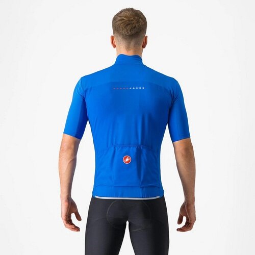 CASTELLI ( カステリ ) 半袖ジャージ PERFETTO RoS 2 WIND JERSEY ( ペルフェット RoS 2 ウィンド ジャージ  ) アズーロイタリア M | 自転車・パーツ・ウェア通販 | ワイズロードオンライン