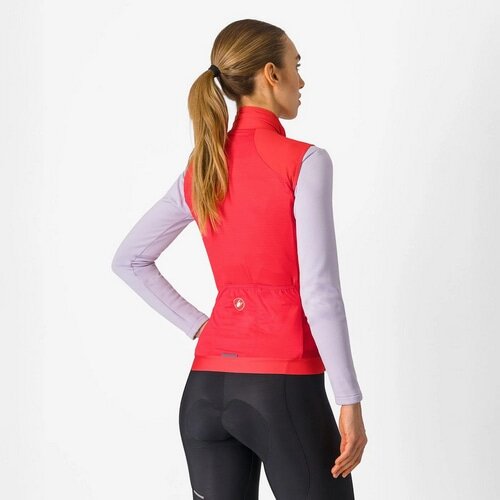 CASTELLI ( カステリ ) ベスト・ジレ ESPRESSO W VEST ( エスプレッソ ウィメンズ ベスト ) ハイビスカス S レディース