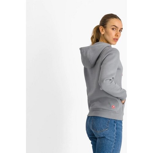 CASTELLI ( カステリ ) Tシャツ・カジュアルウェア CLASSICO W HOODIE ( クラシコ ウィメンズ フーディー ) クールグレー 8C S レディース