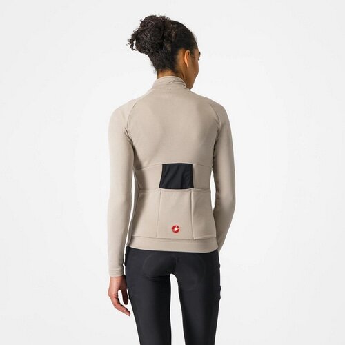 CASTELLI ( カステリ ) 長袖ジャージ UNLIMITED TRAIL 2 W JERSEY ( アンリミテッド トレイル 2 ウィメンズ ジャージ ) クレイ S レディース
