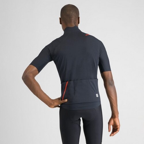SPORTFUL ( スポルトフル ) ジャケット FIANDRE PRO 2 JACKET SHORT SLEEVES ( フィアンドレ プロ 2 ジャケット ショートスリーブ ) ブラック M