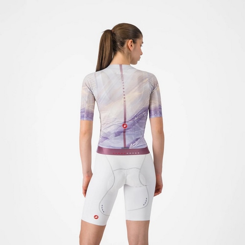 CASTELLI ( カステリ ) ビブショーツ FREE AERO RACE S W BIBSHORT ( フリー エアロ レース S ウィメンズ ビブショーツ ) ホワイト XS レディース