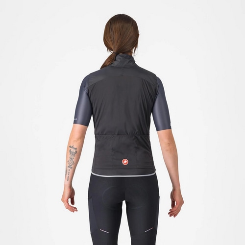 CASTELLI ( カステリ ) ベスト・ジレ FLY DIRECT W VEST ( フライ ダイレクト ウィメンズ ベスト ) ブラック S レディース