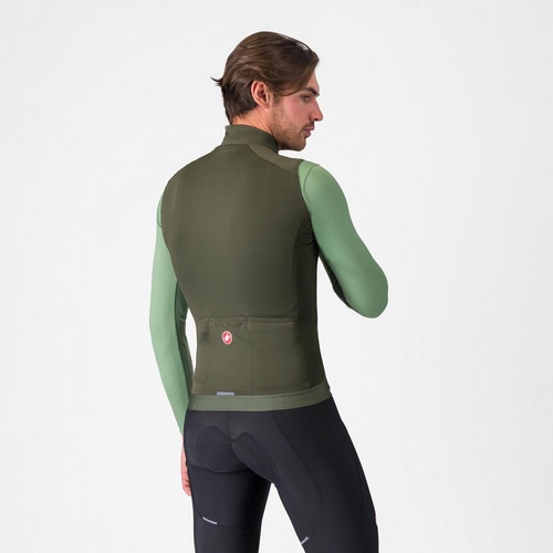 CASTELLI ( �J�X�e�� ) �x�X�g�E�W�� ESPRESSO VEST ( �G�X�v���b�\ �x�X�g ) 309 �f�B�[�v �O���[�� S