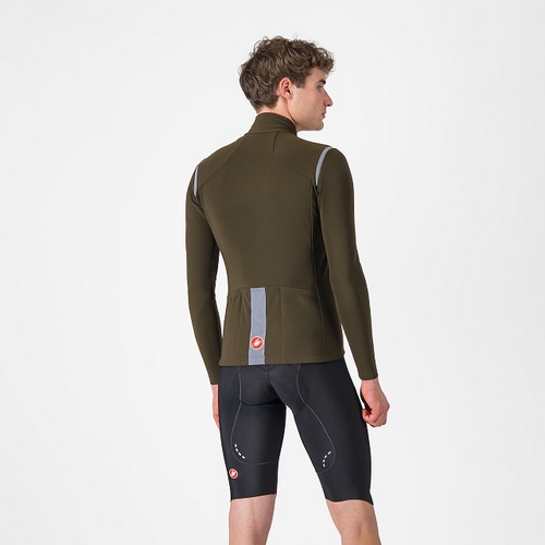 CASTELLI ( カステリ ) ビブショーツ OMLOOP THERMAL BIBSHORT ( オムループ サーマル ビブショーツ ) 010 ブラック M