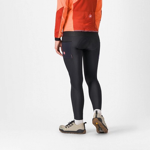 CASTELLI ( カステリ ) ビブタイツ UNLIMITED W DT BIBTIGHT ( アンリミテッド W DT ビブタイツ ) 010 ブラック S レディース