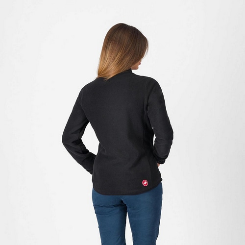 CASTELLI ( カステリ ) ジャケット CLASSICO W FLEECE JACKET ( クラシコ W フリース ジャケット ) 010 ブラック S レディース