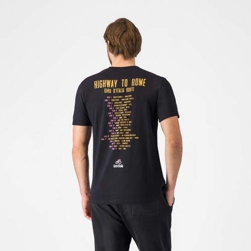 CASTELLI ( �J�X�e�� ) �s�V���c�E�J�W���A���E�F�A T-SHIRT HIGHWAY TO ROME ( T �V���c �n�C�E�F�C �g�D ���[�} ) 010 �l�� XS