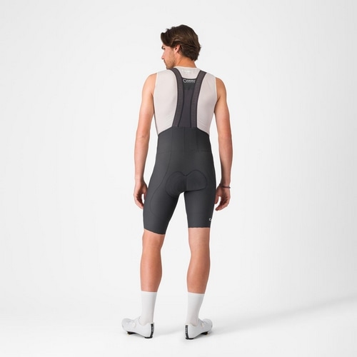 CASTELLI ( カステリ ) ビブショーツ ESPRESSO 2 BIBSHORT ( エスプレッソ 2 ビブショーツ ) ダークグレー M