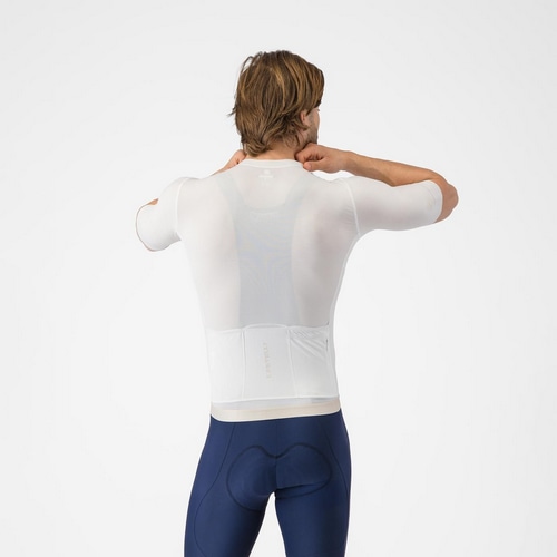 CASTELLI ( カステリ ) 半袖ジャージ ESPRESSO 2 JERSEY ( エスプレッソ 2 ジャージ ) アイボリー XL