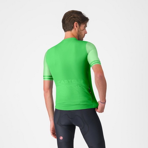 CASTELLI ( カステリ ) 半袖ジャージ PROLOGO LITE 2 JERSEY ( プロロゴ ライト 2 ジャージ ) ケリーグリーン M