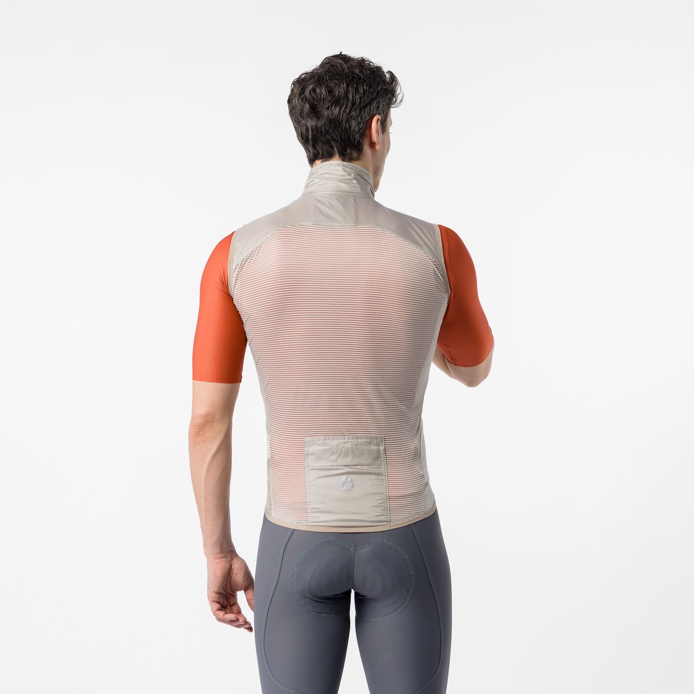 CASTELLI ( カステリ ) ベスト・ジレ ARIA 2 VEST ( アリア 2 ベスト ) クレイ L