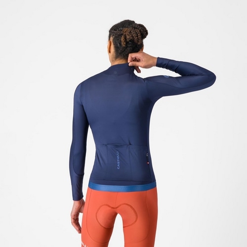 CASTELLI ( �J�X�e�� ) �����W���[�W ESPRESSO 2 W LONG SLEEVE JERSEY ( �G�X�v���b�\ 2 �E�B�����Y �����O�X���[�u�W���[�W ) �x���W�����u���[ S ���f�B�[�X