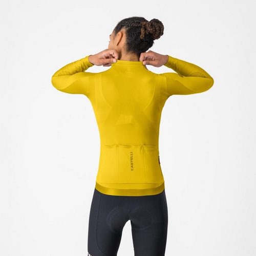 CASTELLI ( �J�X�e�� ) �����W���[�W ESPRESSO 2 W LONG SLEEVE JERSEY ( �G�X�v���b�\ 2 �E�B�����Y �����O�X���[�u�W���[�W ) �}���S�[���q�[�g S ���f�B�[�X