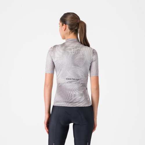 CASTELLI ( �J�X�e�� ) �����W���[�W COSMIC VORTEX JERSEY ( �R�Y�~�b�N �{���e�b�N�X �W���[�W ) �O���[ S ���f�B�[�X