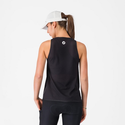 CASTELLI ( カステリ ) Tシャツ・カジュアルウェア COMFORT TRAVEL MESH TOP ( コンフォート トラベル メッシュ トップ ) ブラック S レディース