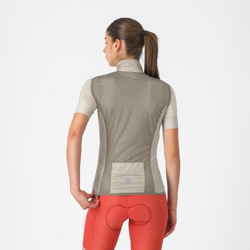 CASTELLI ( カステリ ) ベスト・ジレ ARIA 2 W VEST ( アリア 2 ウィメンズ ベスト ) クレイ S レディース