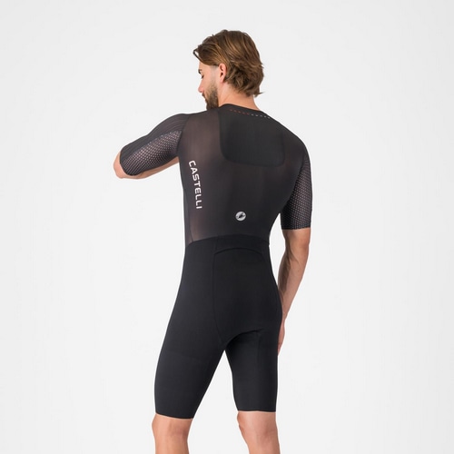 CASTELLI ( �J�X�e�� ) �g���C�X�[�c PR 3 SPEED SUIT ( PR 3 �X�s�[�h�X�[�c ) �u���b�N M