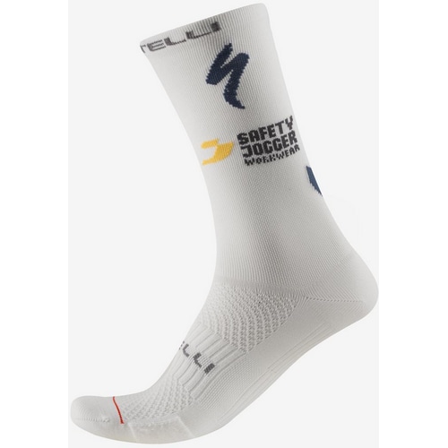 CASTELLI ( �J�X�e�� ) �\�b�N�X ROSSO CORSA PRO 18 SOCK ( ���b�\ �R���T �v�� 18 �\�b�N�X ) �z���C�g L/XL (25.0-26.5cm)