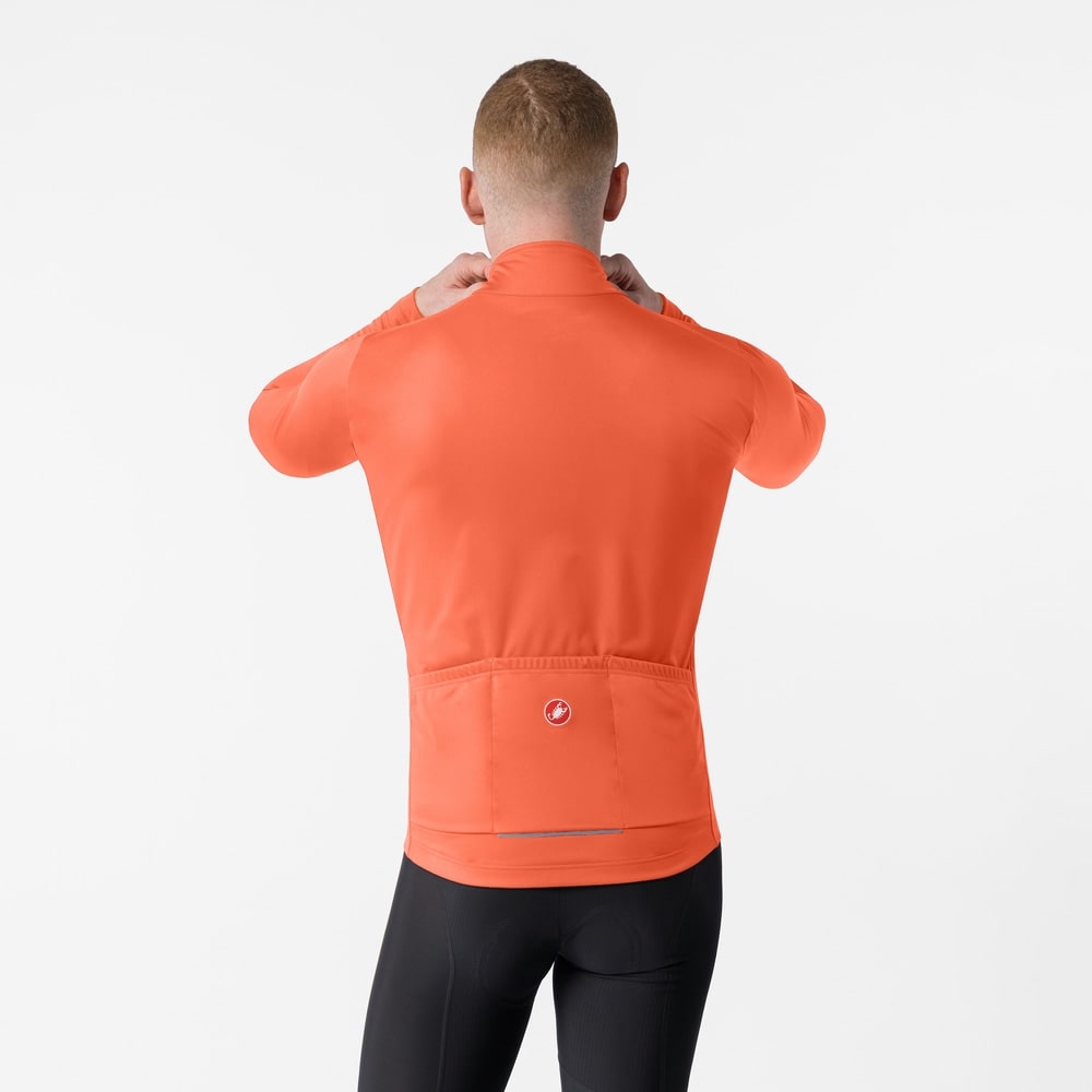CASTELLI ( カステリ ) ジャケット SALTO 2 JACKET ( サルト 2 ジャケット ) レッドオレンジ M